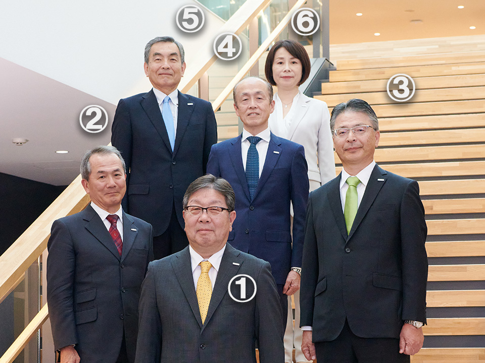 取締役集合写真