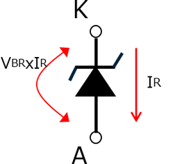 パワーツェナーの記号画像