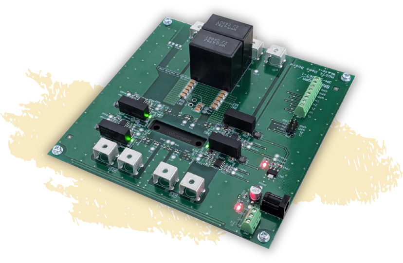 SiC-MOSFETモジュール評価用デモボード