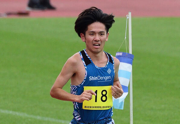 田中選手試合画像